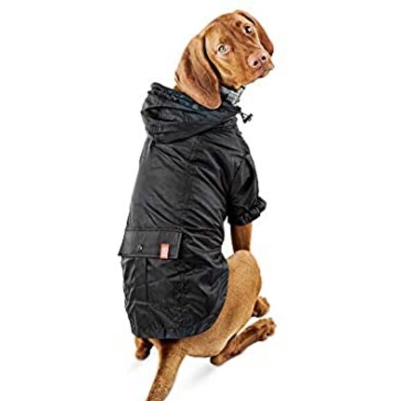 Reddy Black Dog Windbreaker Jacket Black Gray NWT‎ - Picture 4 of 7